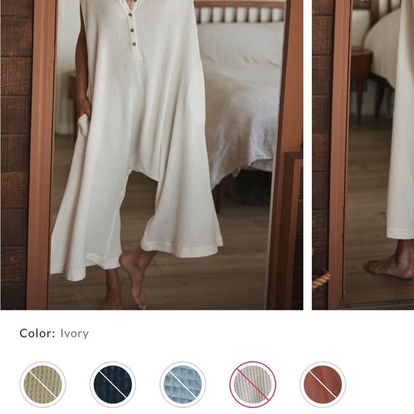Free People Cream Textured jumper - Picture 1 of 3
